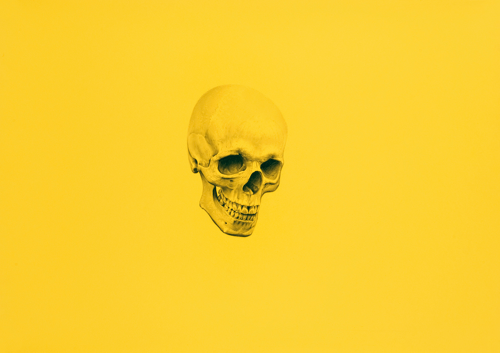 Желтый череп